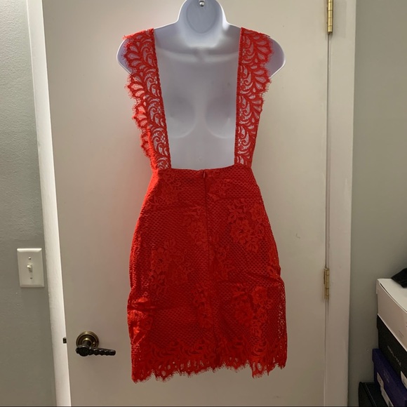 NEW For Love & Lemons Tiki Bar Dress M&L - Picture 8 of 9